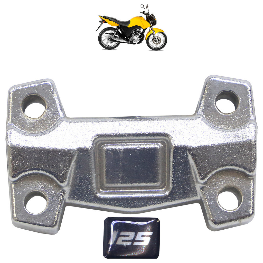 Cadeado Mesa Guidão CG 125 Fan 2005 2006 2007 2008 2009 2010 2011 2012 2013 Cromado - Spare Parts and Accessories for Vehicles