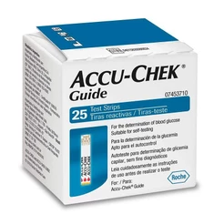 Tiras Accu-Chek Guide para Controle de Glicemia 25 Unidades