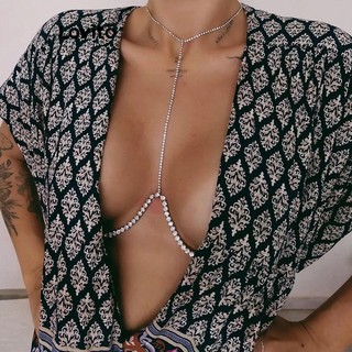 Lovito Acessórios casuais de lingerie de metal com strass liso para mulheres LNE70508 em Oferta na Shopee