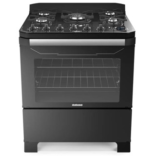 Fogão Itatiaia 5 Bocas Digital Itamaster Tripla Chama Preto - Bivolt em Oferta na Shopee