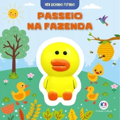 Livro Toque e sinta Passeio na fazenda