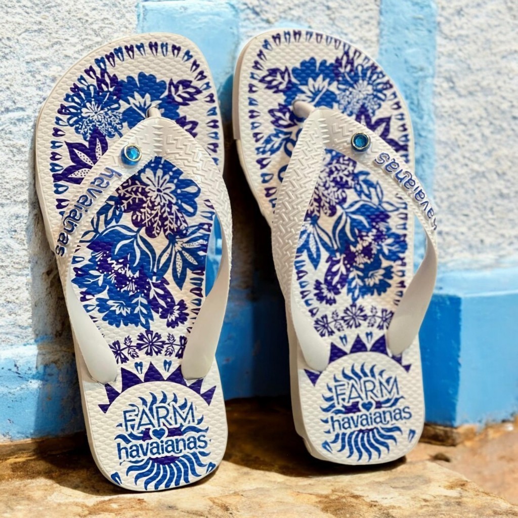 Chinelo Feminino De Dedo Super Leve Estampado Verão Confortável