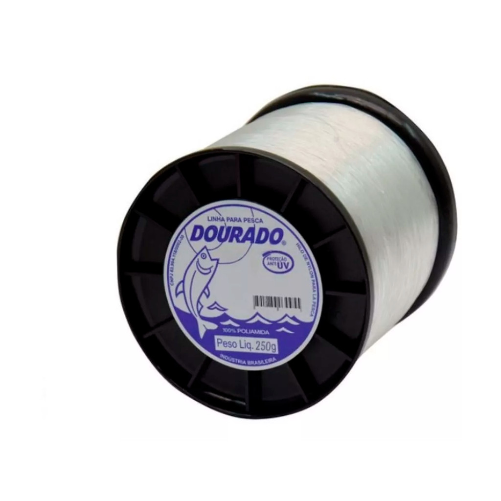 Linha Pesca Dourado 250 Gramas Monofilamento Rede Mazzaferro