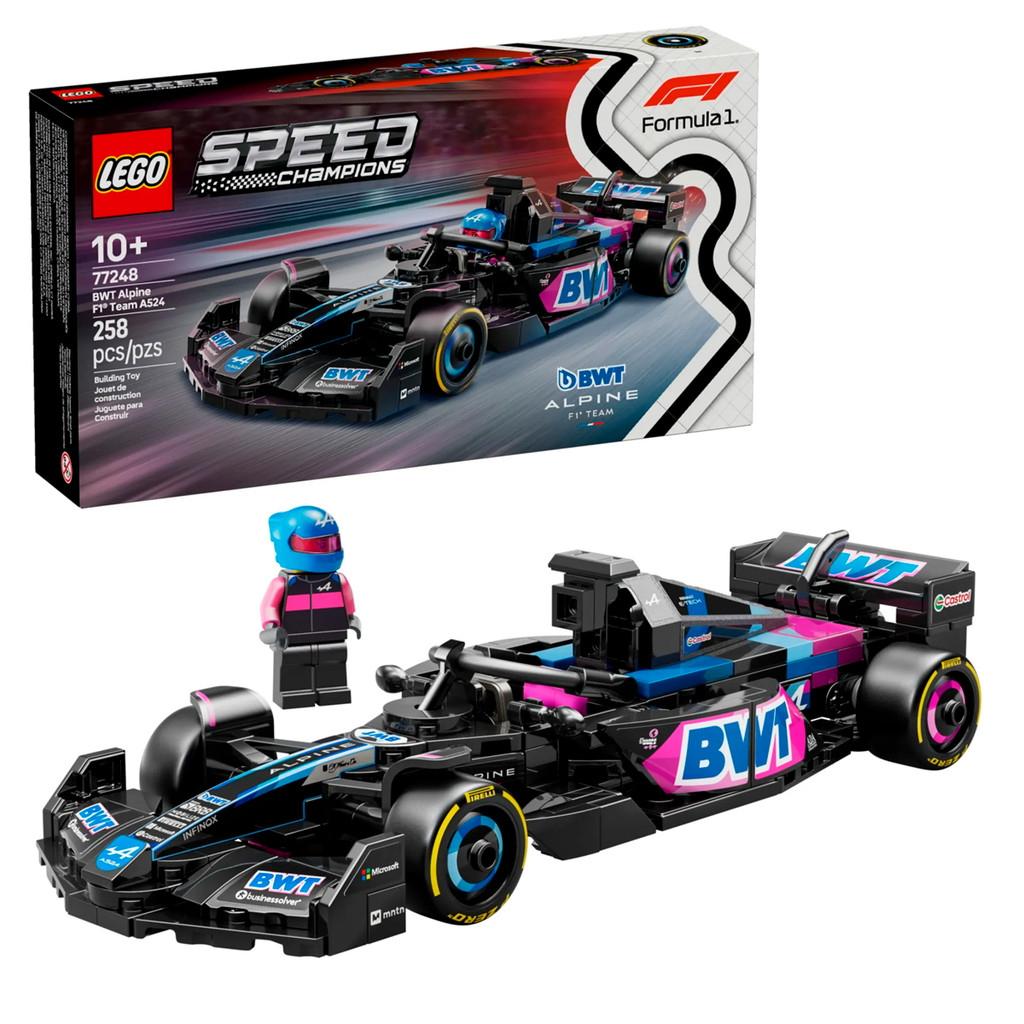 LEGO Speed Champions BWT Alpine F1 Team A524 77248 em Oferta na Shopee