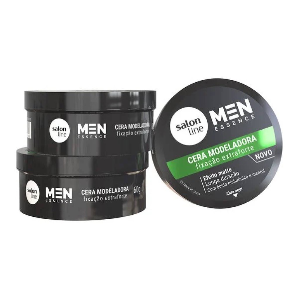 Cera Modeladora Extraforte Men Essence 60g - Salon Line em Oferta na Shopee