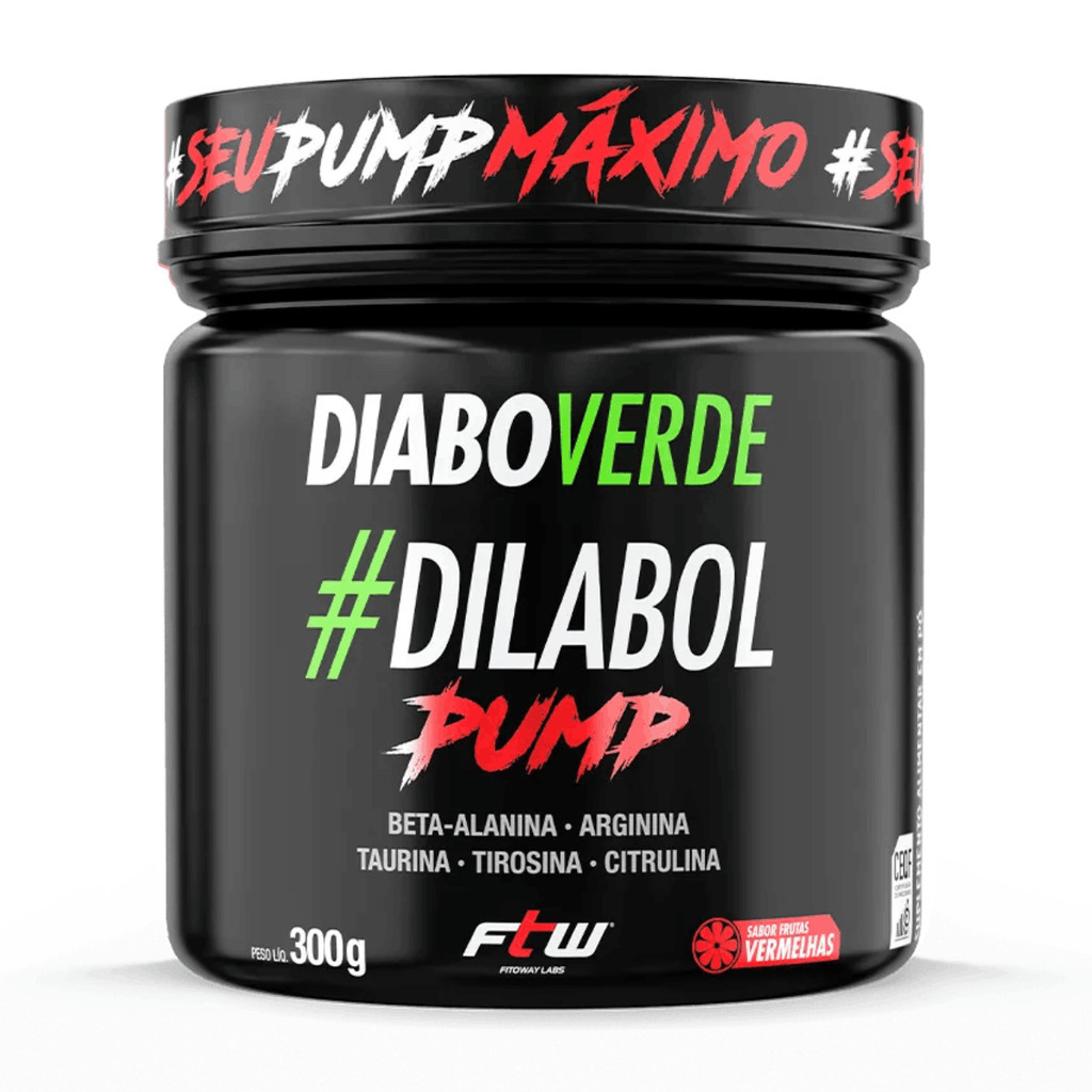 Diabo Verde #Dilabol Pump Pote 300g FTW