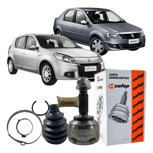 Ponteira Junta Homocinetica Cofap Renault Sandero 1.0 16v 2009 2012 28x21 em Oferta na Shopee