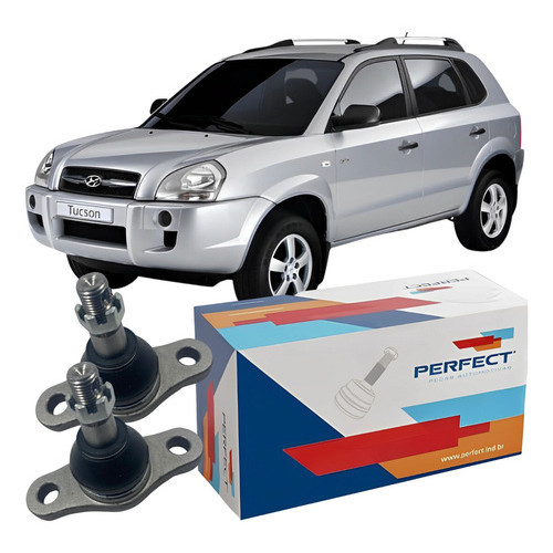 Par Pivô Suspensão Dianteiro Perfect Tucson Sportage em Oferta na Shopee