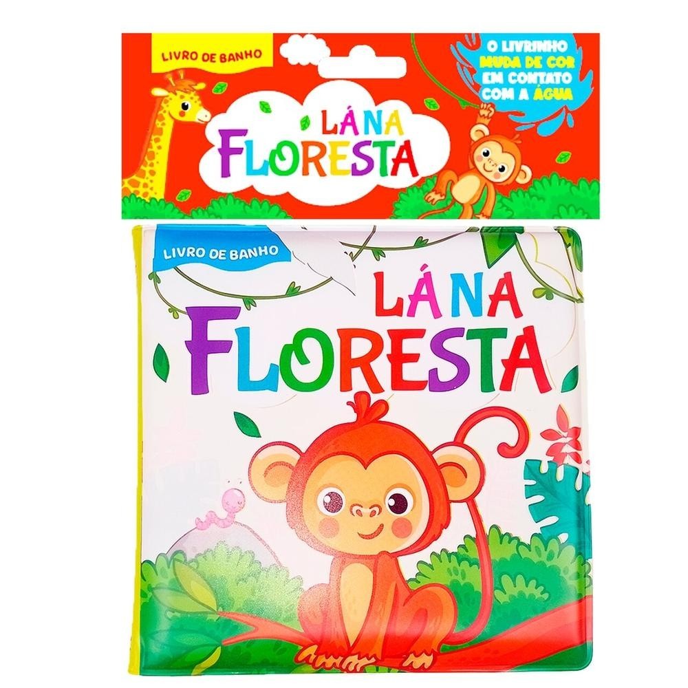 Lá na Floresta Livro de Banho em Oferta na Shopee