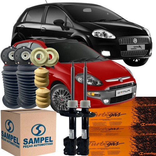Kit Amortecedor Dianteiro Completo Fiat Punto 1.4 8v 2009 em Oferta na Shopee