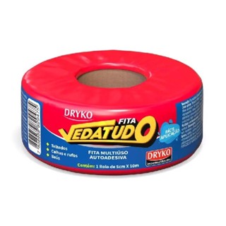Fita Autoadesiva Asfáltica Vedatudo 05cm X 10 Metros Dryko em Oferta na Shopee