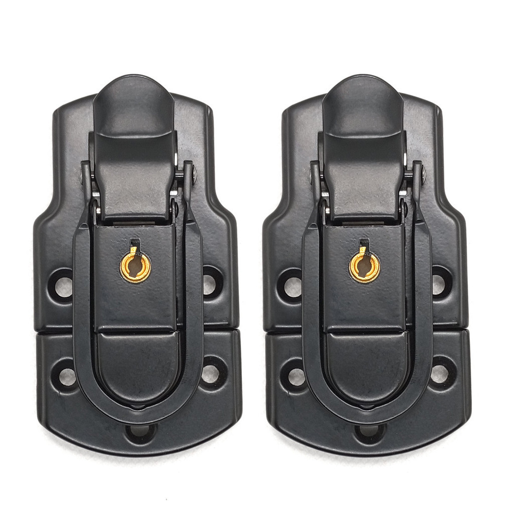 Fecho de Engate Rápido com Chave Preto - Kit 2 Un Fecho de Engate Rápido com Chave Preto - Kit 2 Un