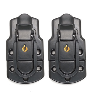 Fecho de Engate Rápido com Chave Preto - Kit 2 Un em Oferta na Shopee