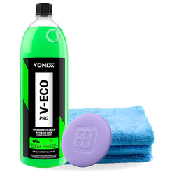 Kit Limpeza Automotiva A Seco Vonixx V-eco Concentrado 1.5L