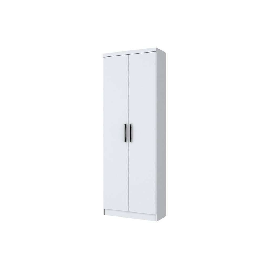 Armário Multiuso 2 Portas Leve  Branco - Home & Living