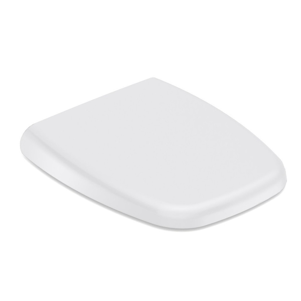 Assento Sanitário com Softclose Fit Plus Celite Cinza Prata Brilhante