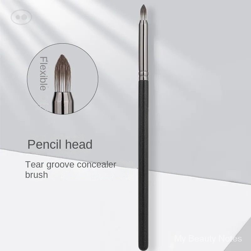 Concealer Brush Makeup Brush New Eye Makeup Brush Tear Ditch Concealer Brush Nasolabial Pouch Dark Circles Conical Qian'b Detail Brush Concealer Brush SHUX