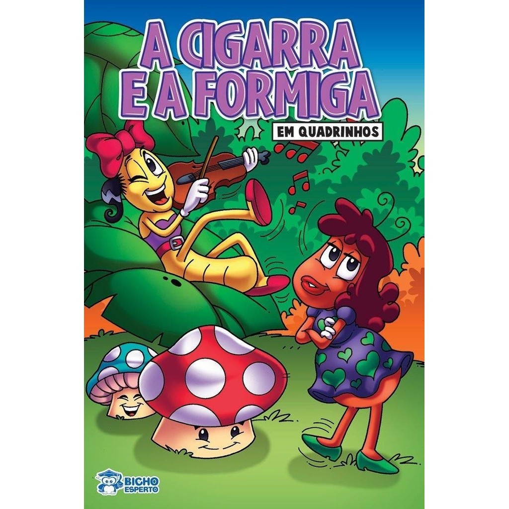 Kit 10 Livros Infantis Fábulas em Quadrinhos