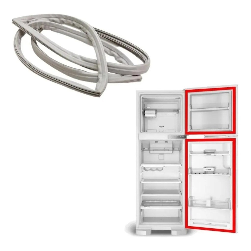 Kit Gaxeta Geladeira Freezer Bre49 Bre51 Brastemp