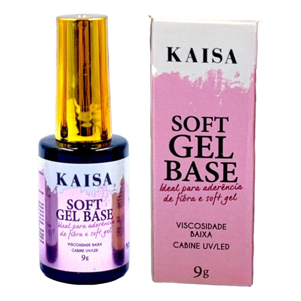 Soft Gel Base Kaisa Luxo 9g Led/uv em Oferta na Shopee