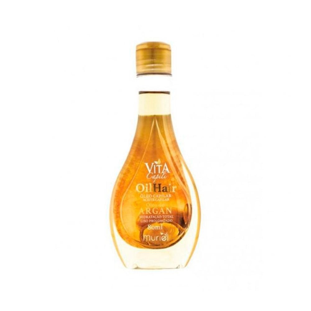 Óleo Mineral Vita Capili Argan 80ml em Oferta na Shopee