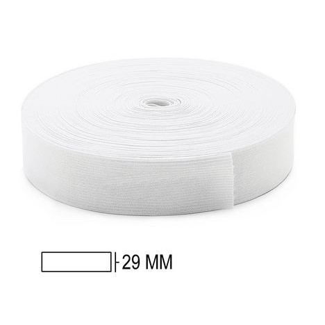 5 Metros Elástico Chato 5mm 7mm 10mm 20mm 25mm 30mm 40mm eforcado 5 metros em Oferta na Shopee