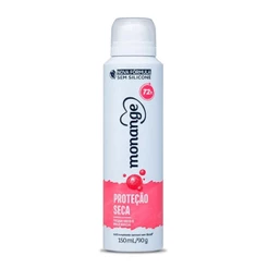 MONANGE DESODORANTE AEROSSOL PROTEÇÃO SECA COM 150ML