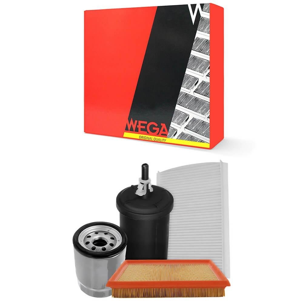 Kit Troca de Filtros Idea Palio Siena Flex Wega WKL126 em Oferta na Shopee
