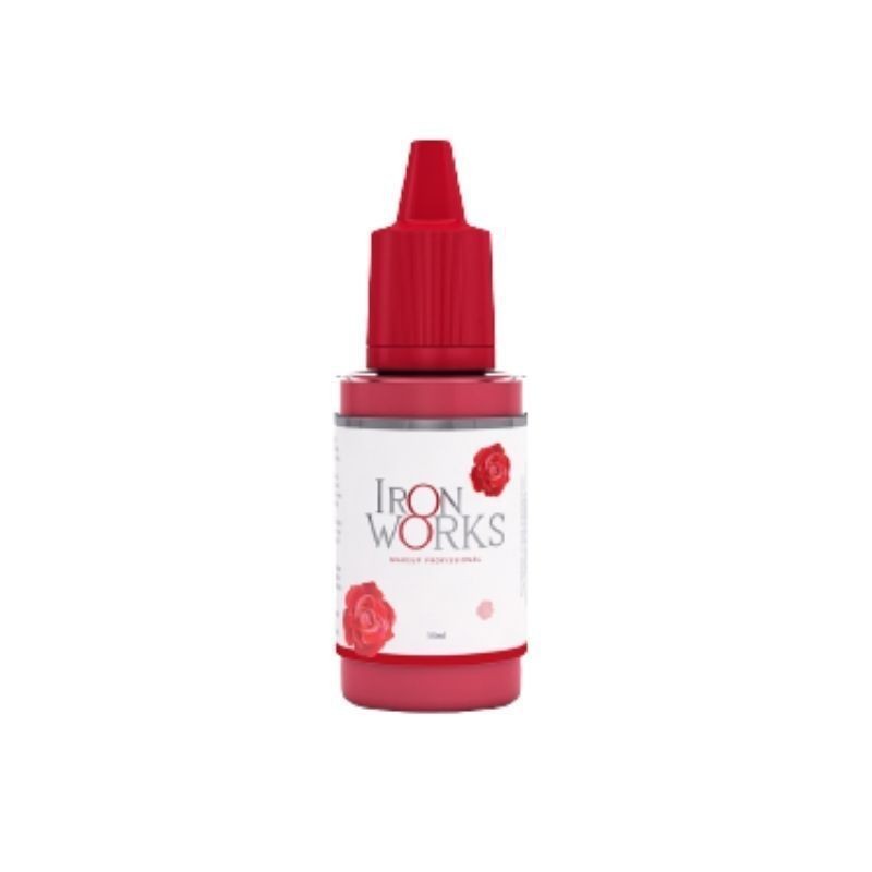 Pigmento Iron Works Carmim Para Micropigmentação Tattoo 15ml