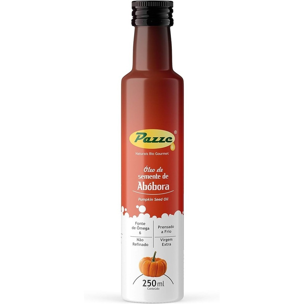 Oleo De Semente De Abobora E Linhaça 250Ml - Pazze