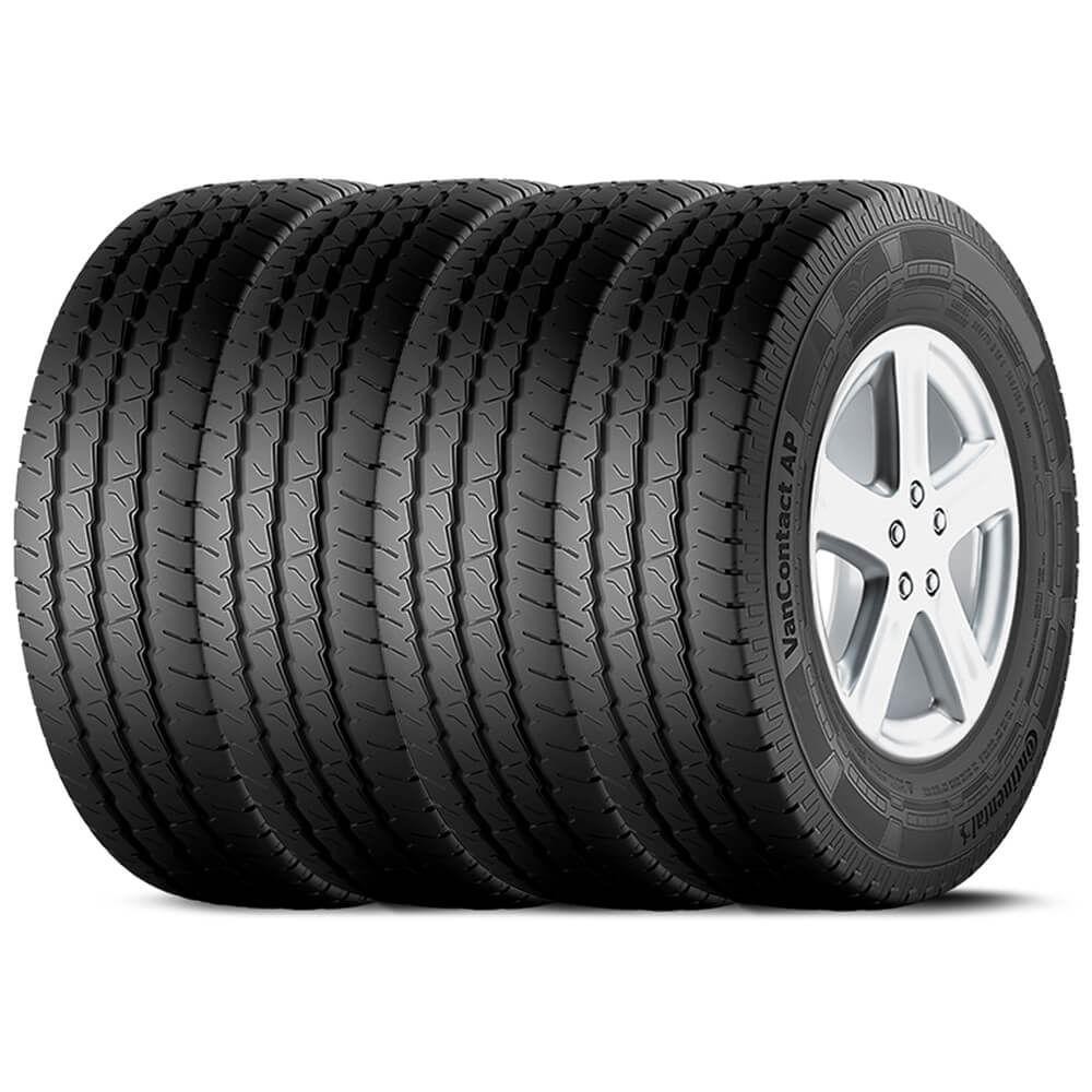 Kit 4 Pneu Continental 205/75r16 110/108r VanContact AP em Oferta na Shopee