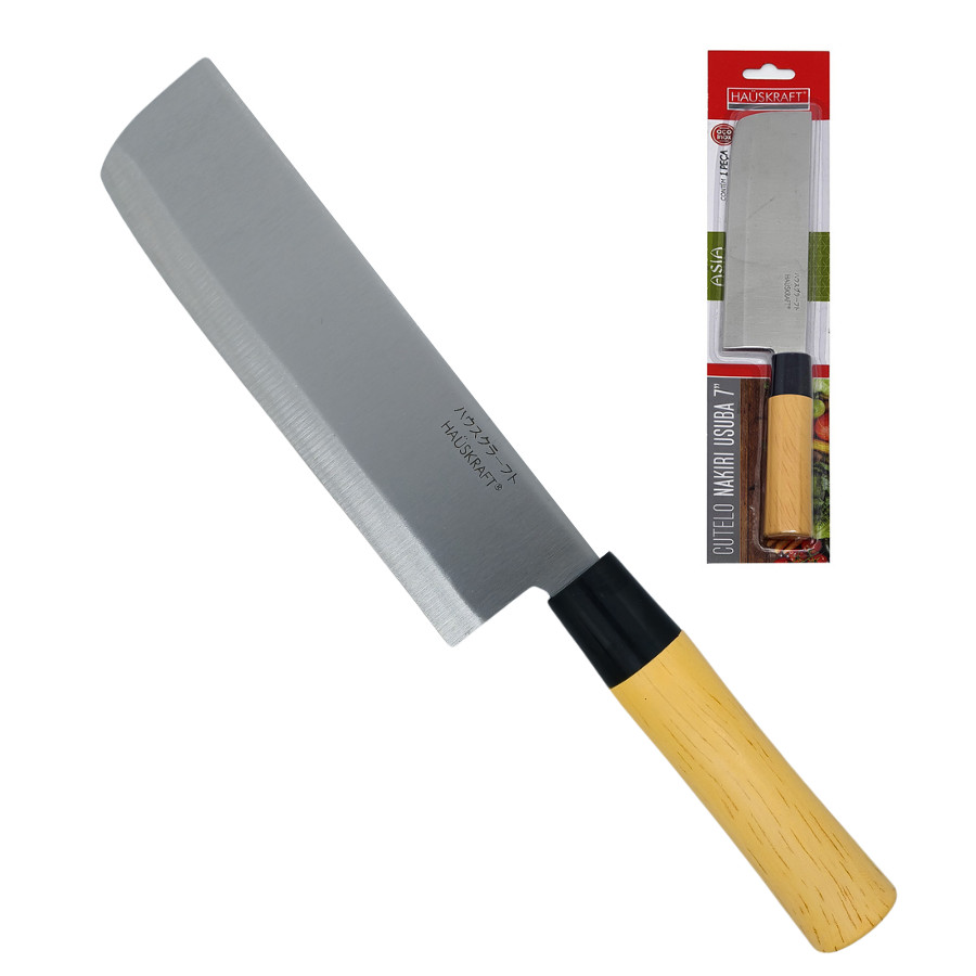 Faca Cutelo 7 Asia Churrasco Japonesa Sashimi Sushi Aço Inox em Oferta na Shopee