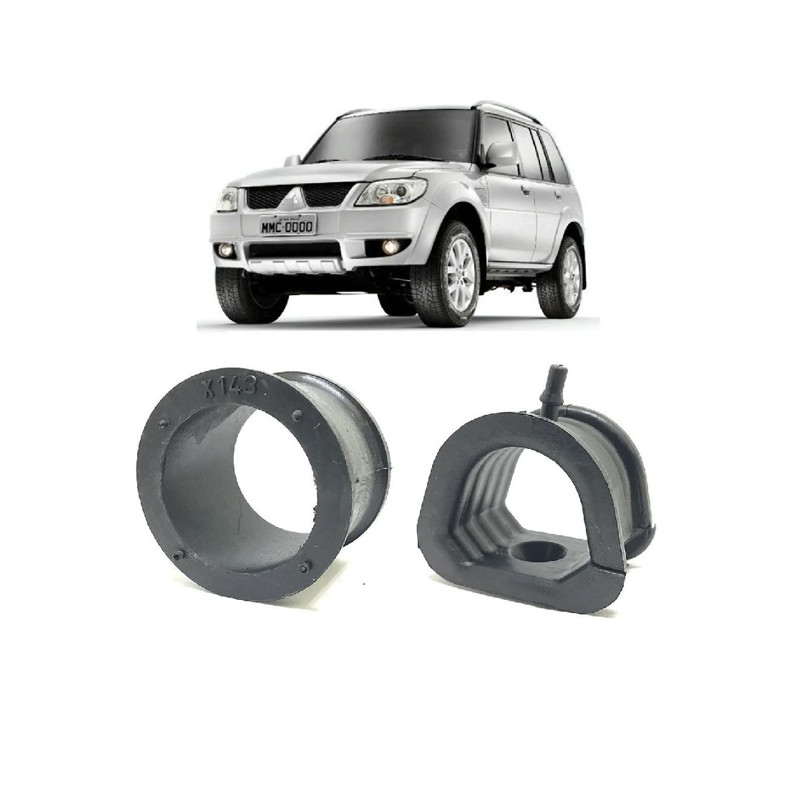 Kit Bucha Fixação Caixa de Direção Triangular e Redonda Pajero TR4 2004 até 2015