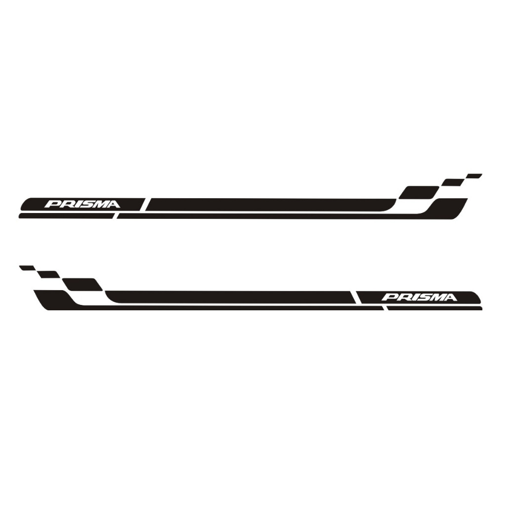 Adesivo Para Gm Prisma G1 Faixa Lateral Fita Colante Tuning