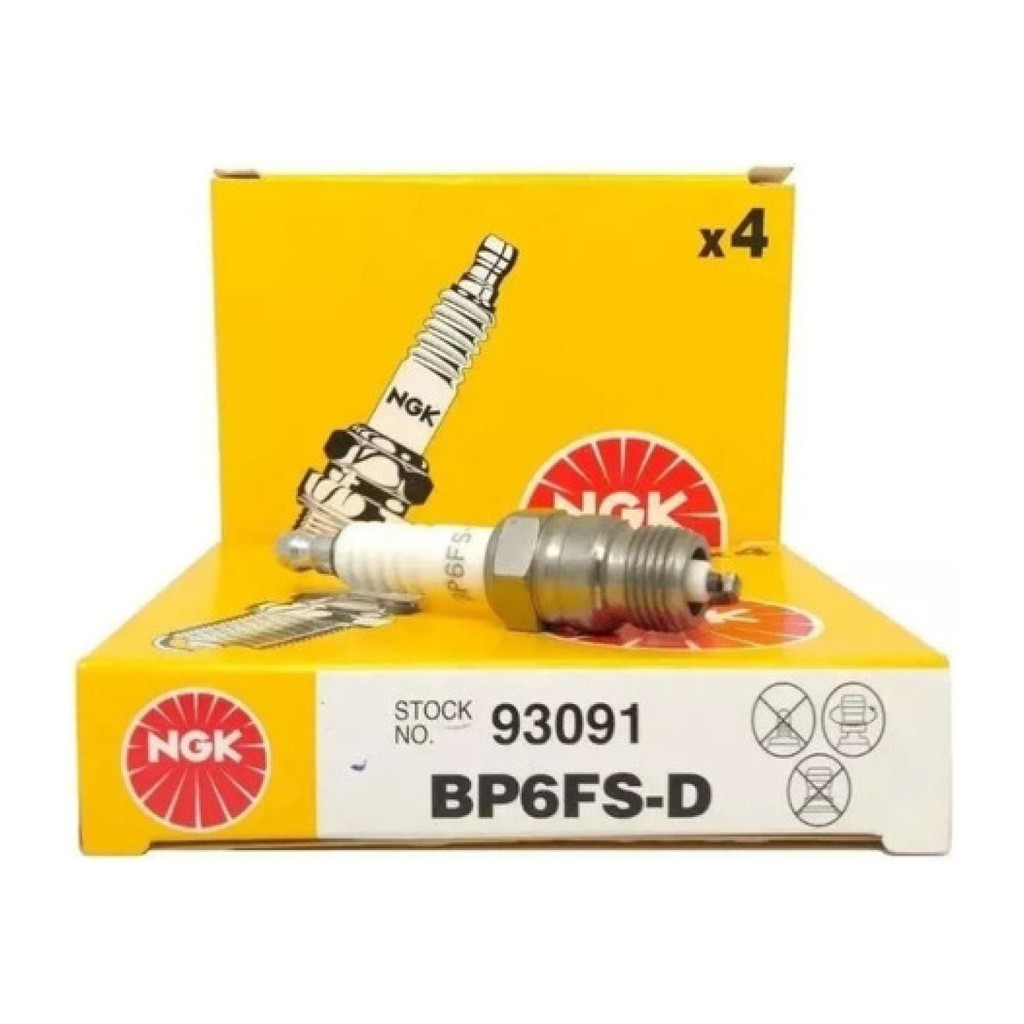 Jogo De Vela Original Ngk Chevette 1.0 1.4 1.6 1989 1990. em Oferta na Shopee