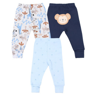 Kit Mijão Bebê Kiko Baby Suedine Estampa Safari - 3 Peças em Oferta na Shopee