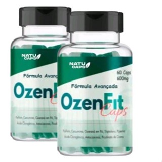 2 Potes Ozenfit 120 Cápsulas - Promoção Relâmpago - Queima de Gordura em Oferta na Shopee