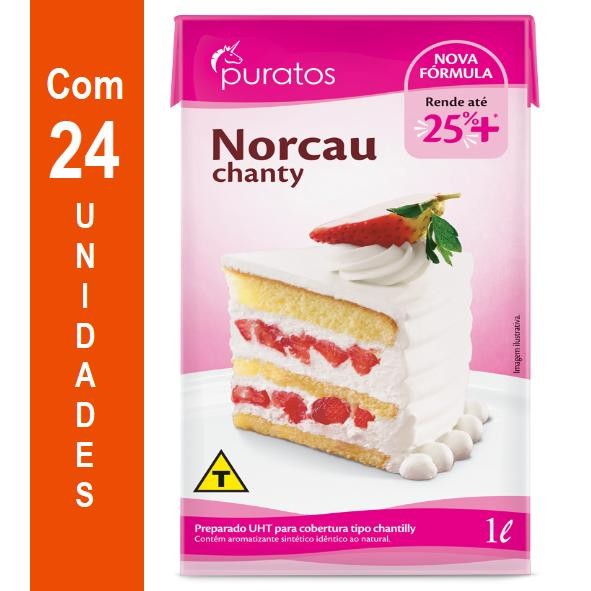 Chantilly Norcau Chanty Puratos com 24x1L