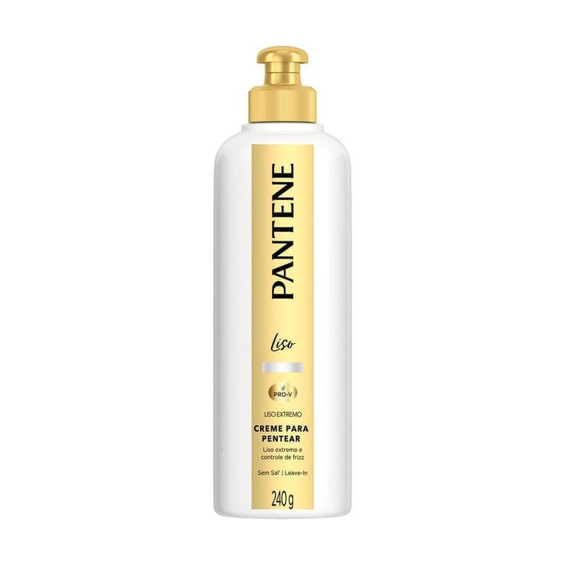 Creme para Pentear Pantene Liso Extremo 250ml em Oferta na Shopee