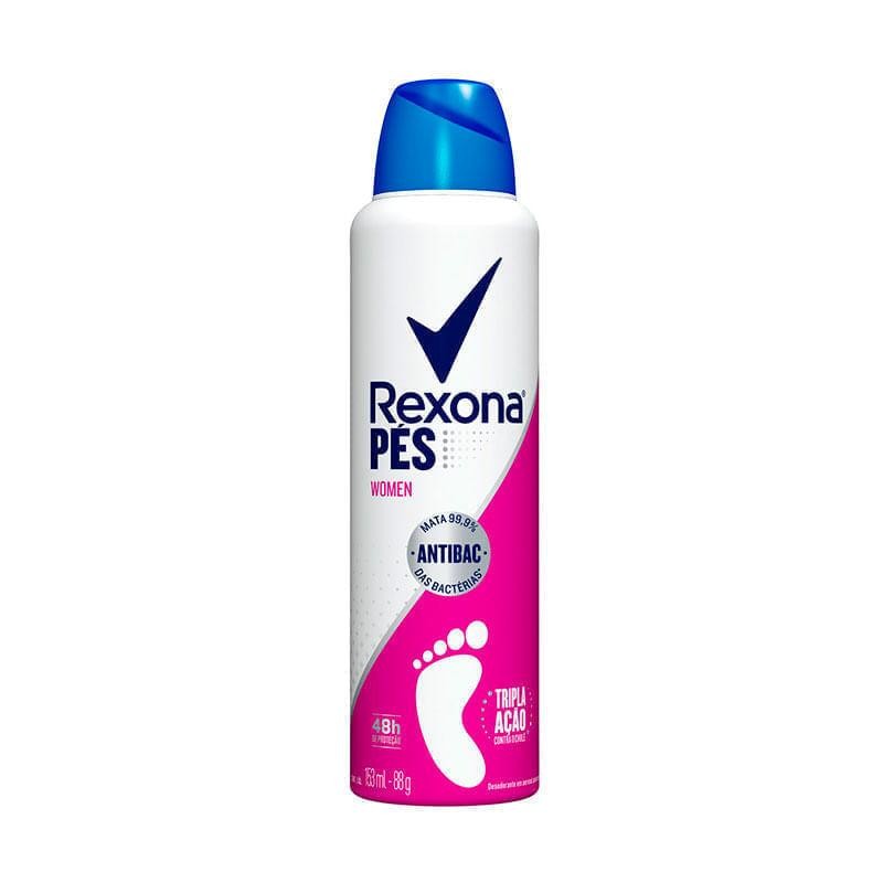 Desodorante Aerosol Para Pés Rexona Women 153ml em Oferta na Shopee