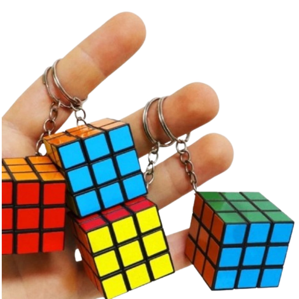 Kit 12 Chaveiros - Cubo Magico