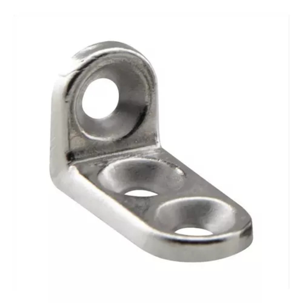 CANTONEIRA MACIÇA NIQUEL 3 FUROS ZAMAC 12X26X15MM