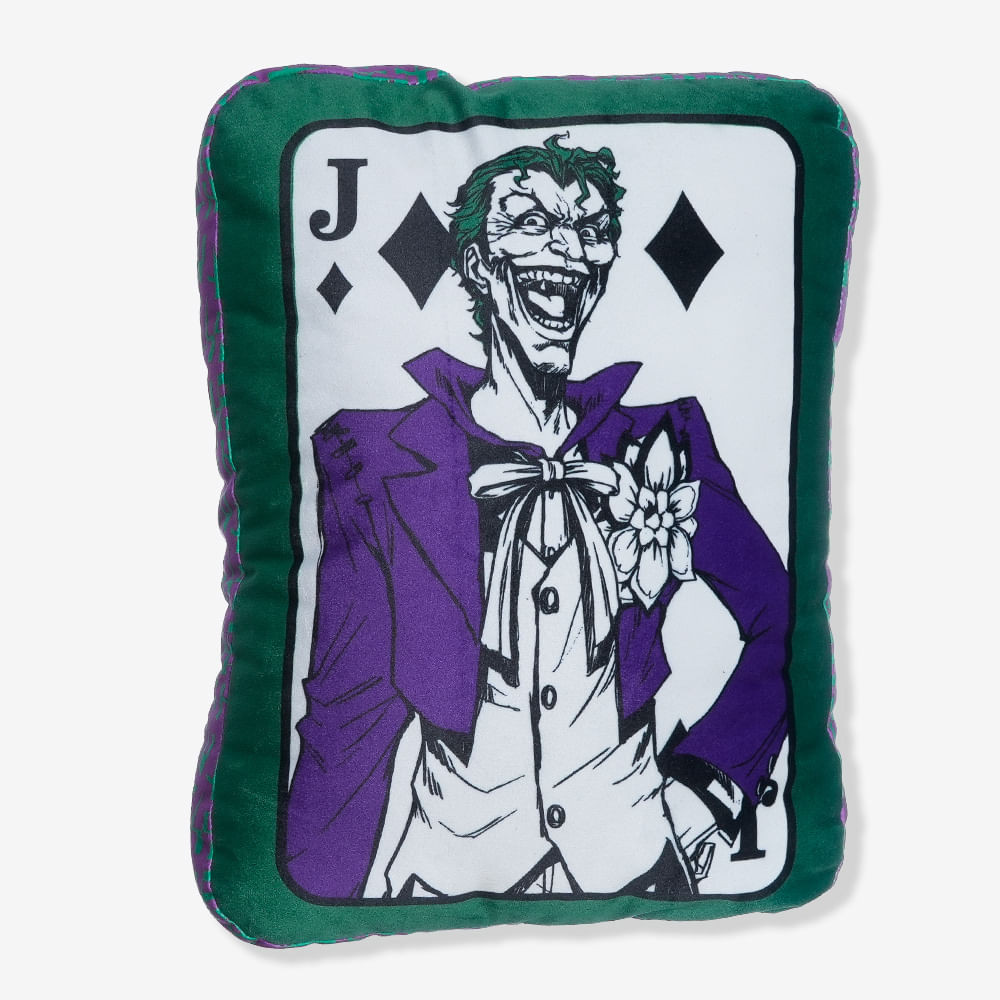 Almofada Formato Joker – DC Comics - Home & Living