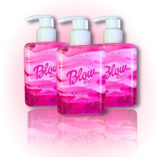 Blow Girl Gel Aromatizante Beijável Morango Com Creme Gel Hidratante para o corpo 320ml