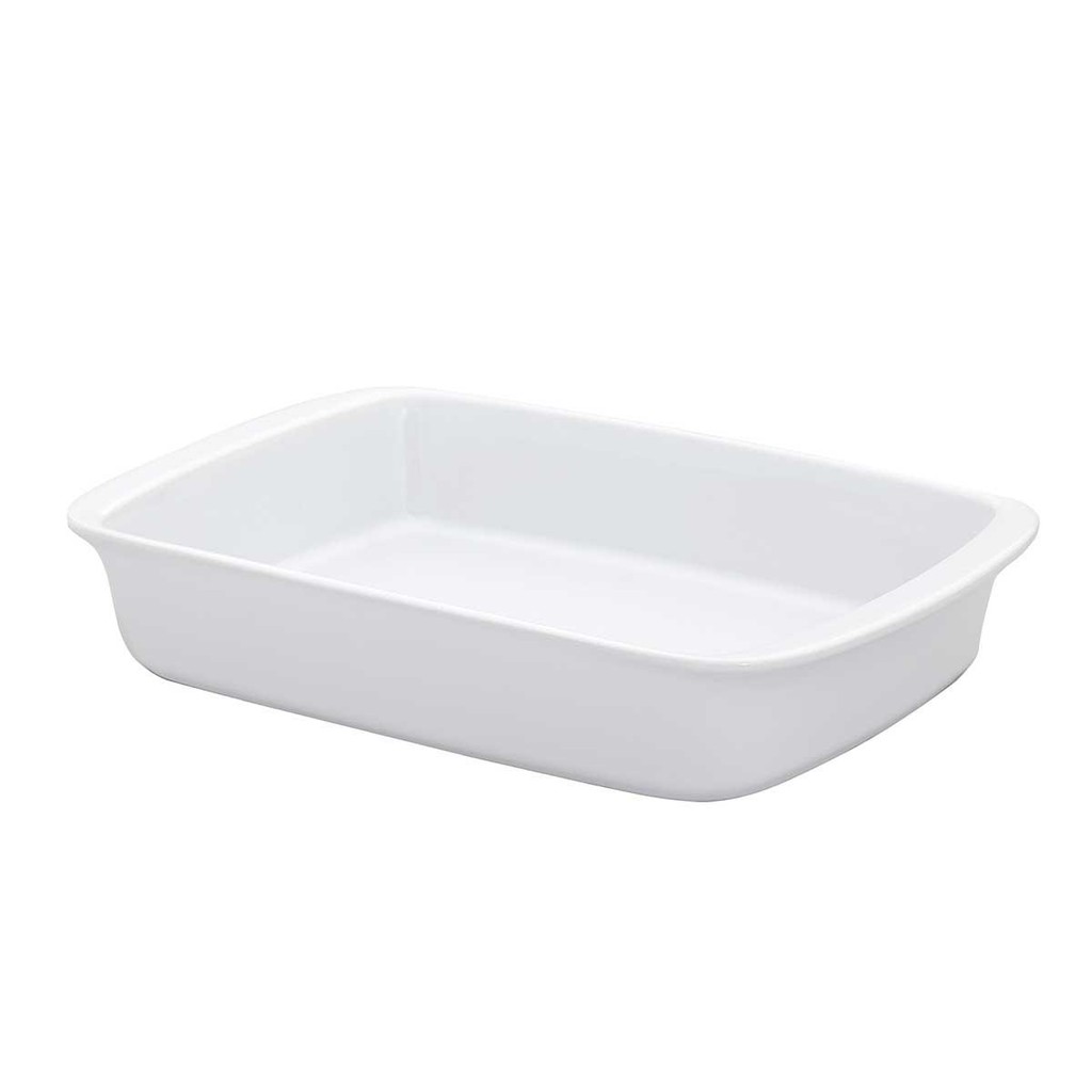 Travessa Refratária Tango Grande 40x24x7 Cm Oxford Branco em Oferta na Shopee