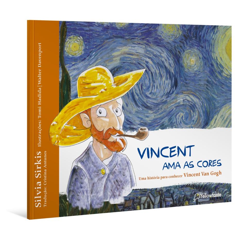 Vincent ama as cores – Uma história para conhecer Vincent Van Gogh livros jk