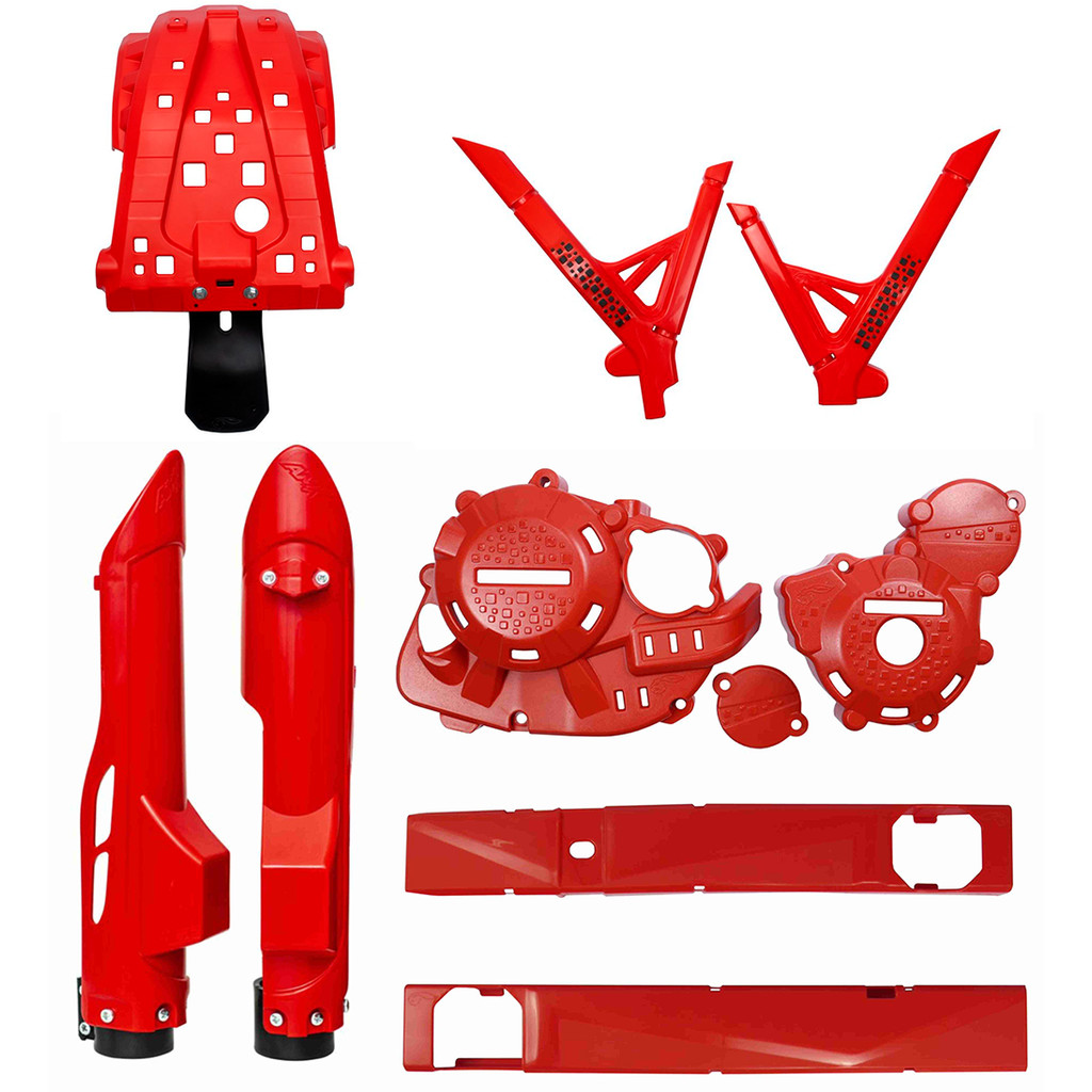 Kit Proteção Honda Xr 250 Tornado Amx Trilha Enduro Motocross