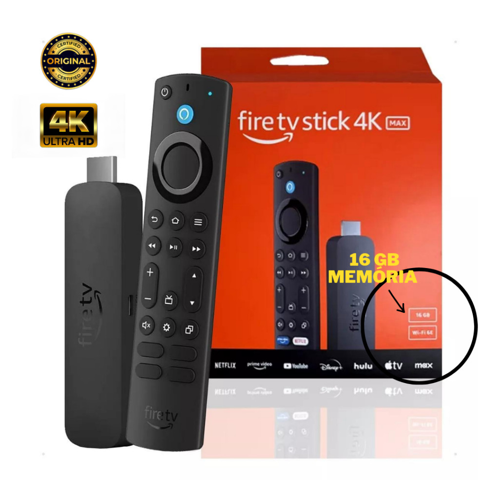 Fire Tv Stick 4k Max 16gb em Oferta | Shopee 2025
