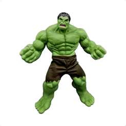 Boneco Hulk Smash 45cm Articulado de Vinil Marvel Mimo Toys +4 Anos 0453