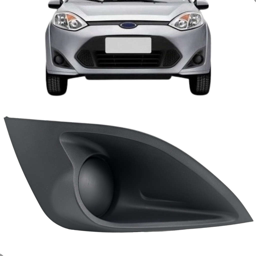 Grade Moldura Farol Milha Fiesta Rocam 2011 2012 2013 2014 S/furo